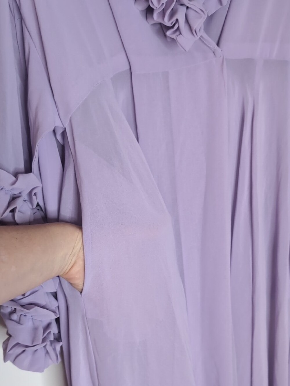 Catherine D'Lish Lavender Robe - Picture 3 of 9